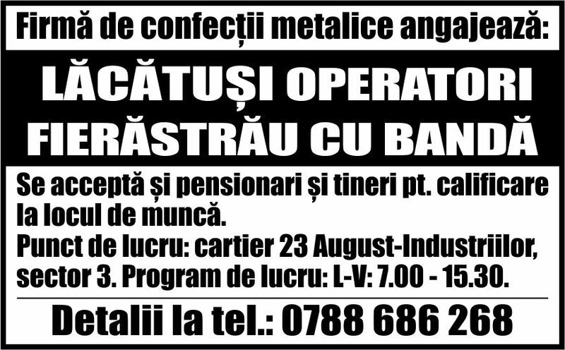 Lacatusi operatori fierastrau cu banda.